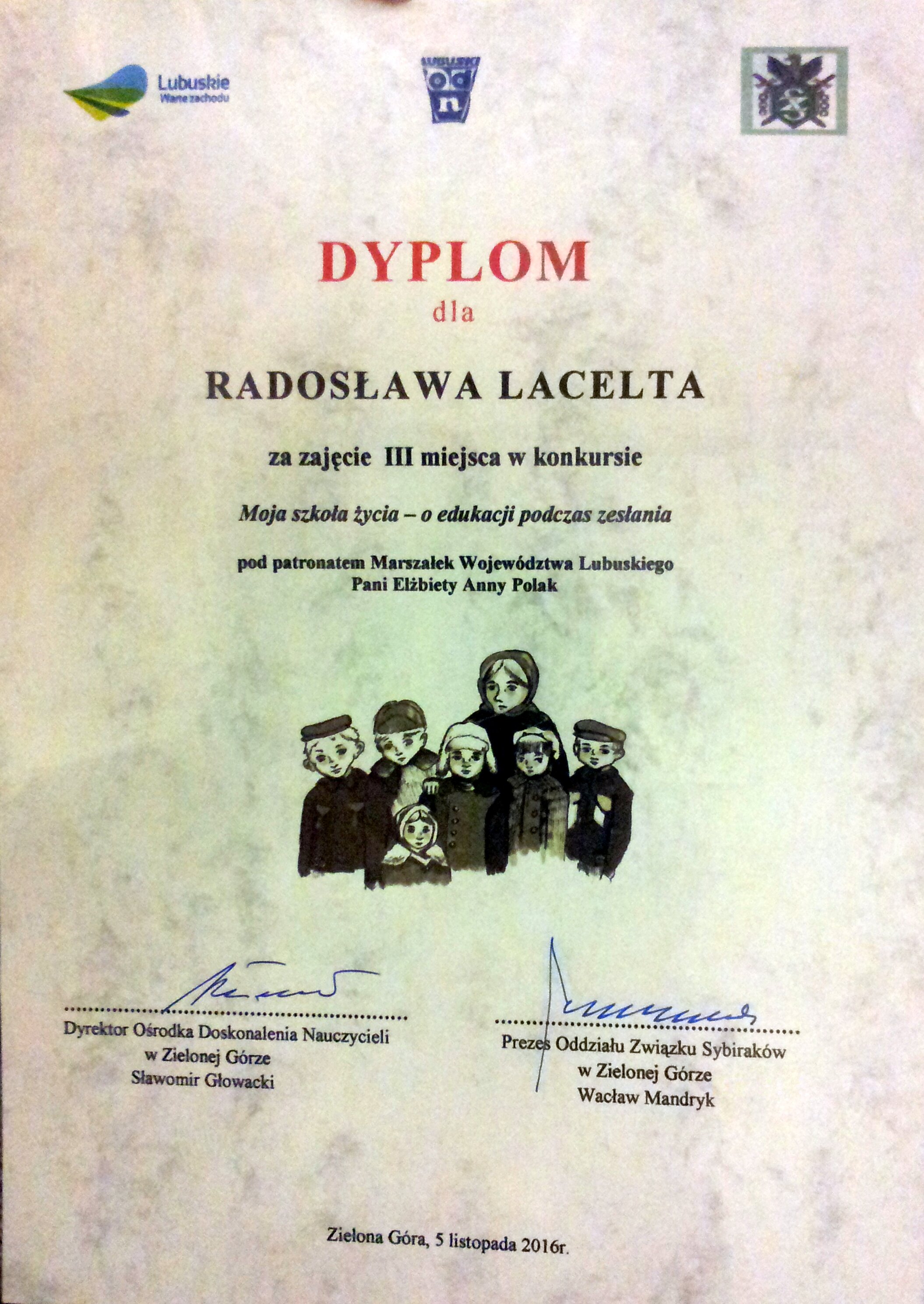 Konkurs poświęcony losom zesłańców Sybiru rozstrzygnięty!