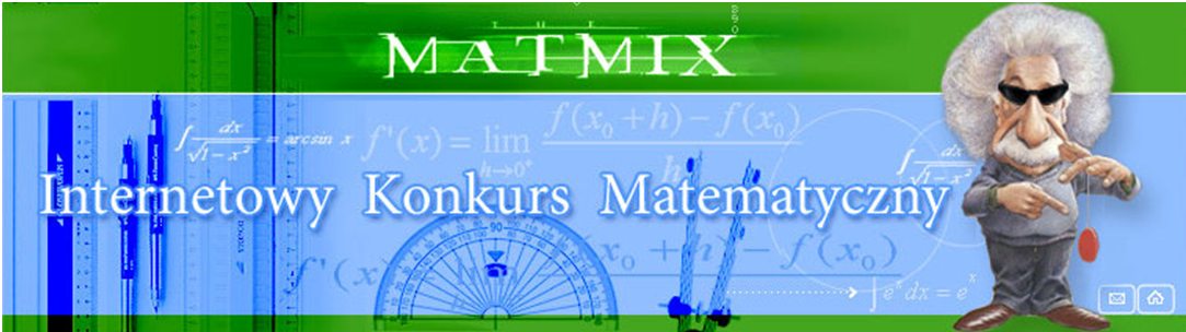 Internetowy Konkurs Matematyczny MATMIX.pl