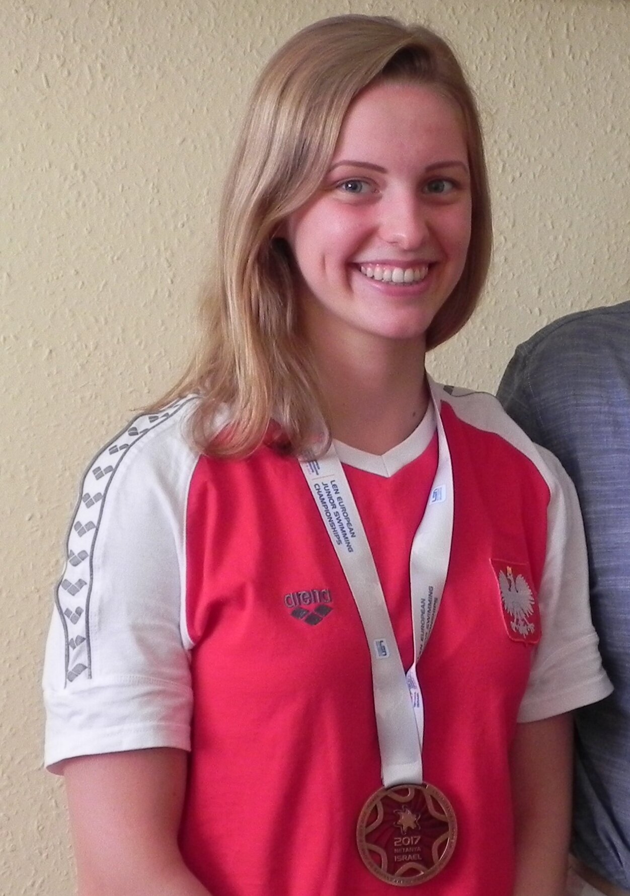 Julia Koluch trzecia na Mistrzostwa Europy w pływaniu.