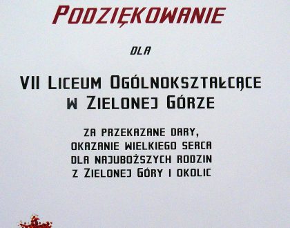 Czerwonokrzyska gwiazdka - zbiórka żywności dla potrzebujących