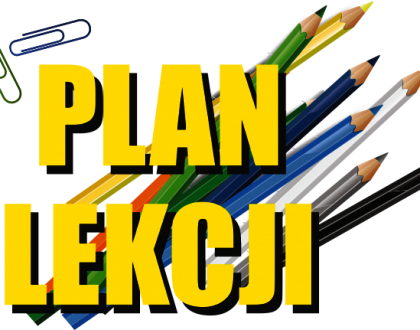 Nowy plan lekcji i nowy układ lekcji i przerw w II semestrze.