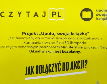 Czytaj gdzie tylko chcesz - weź udział w akcji!