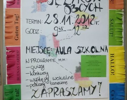 DZIEŃ JĘZYKÓW OBCYCH
