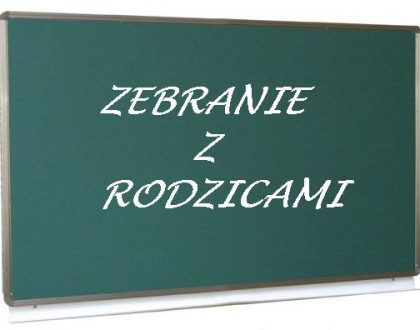 Spotkania z rodzicami 2 marca 2020