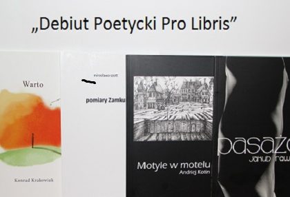 Konkurs „Debiut Poetycki Pro Libris”