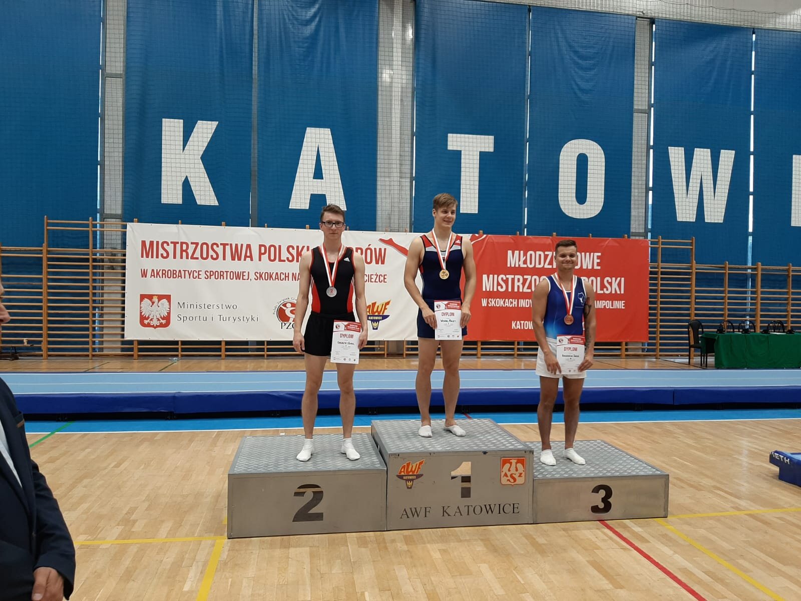 Młodzieżowe Mistrzostwa Polski w Skokach na Trampolinie I Mistrzostwa Polski Juniorów w Akrobatyce Sportowej, Skokach na Trampolinie I Ścieżce.