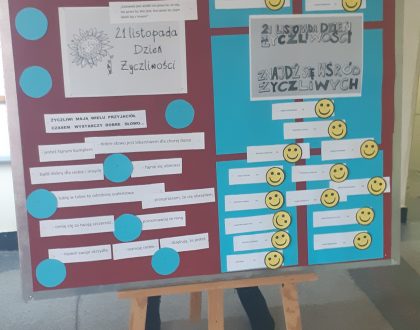 21 listopada 2019r. DZIEŃ ŻYCZLIWOŚCI