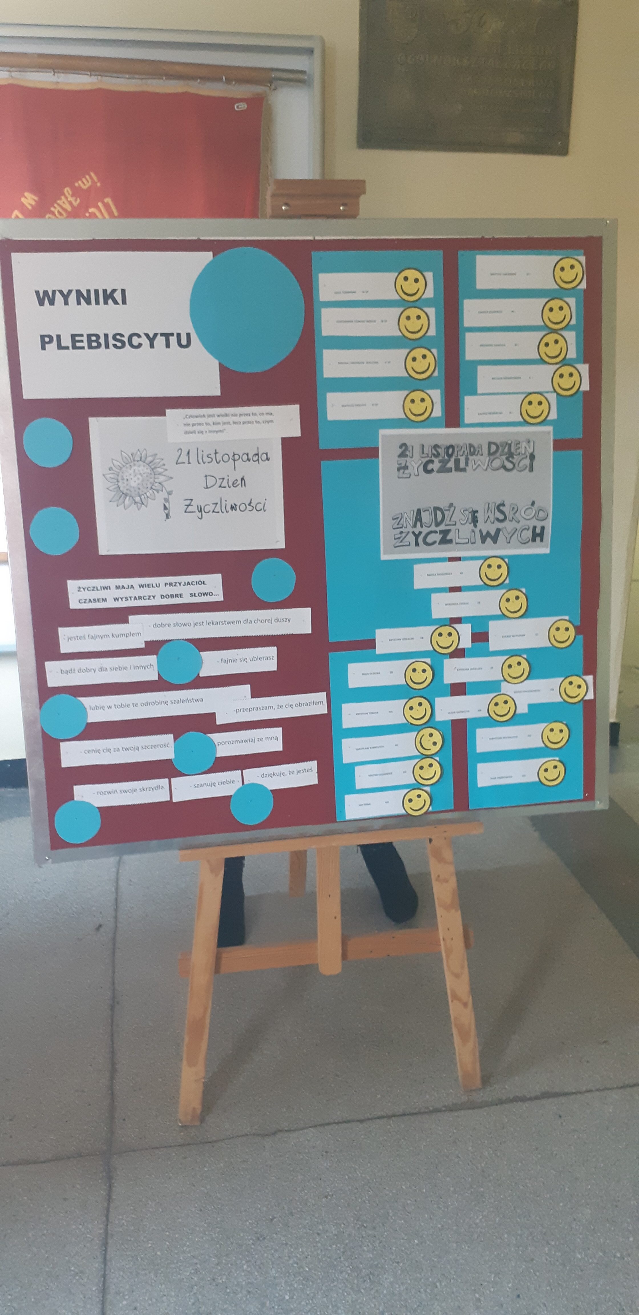 21 listopada 2019r. DZIEŃ ŻYCZLIWOŚCI