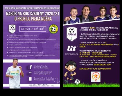 Nabór Piłka Nożna 2020/2021