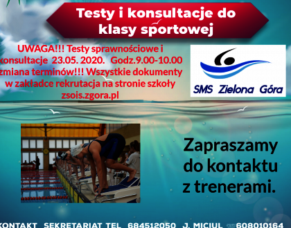 Rekrutacja Pływanie