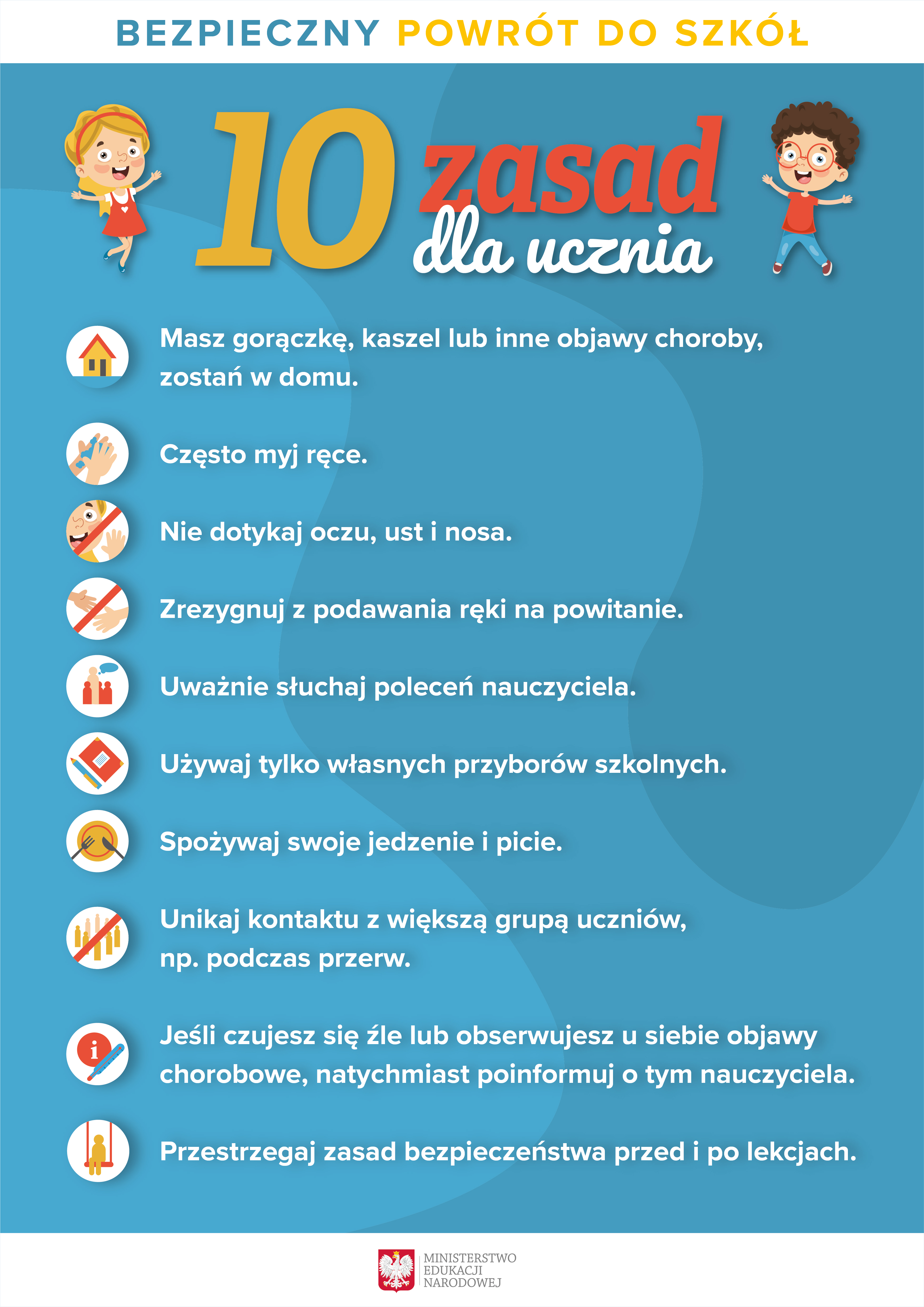 List Ministra Edukacji Narodowej