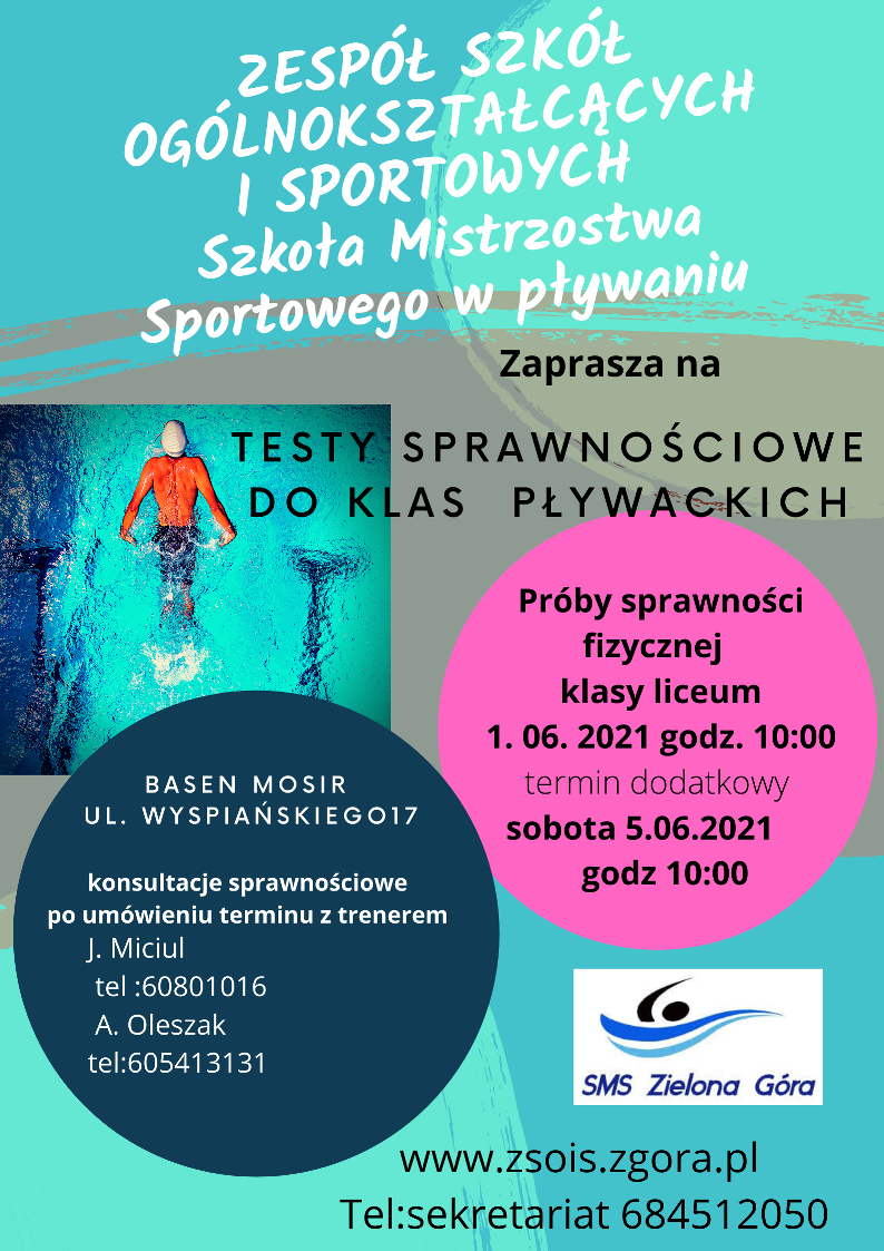 Nabór do klas pływackich
