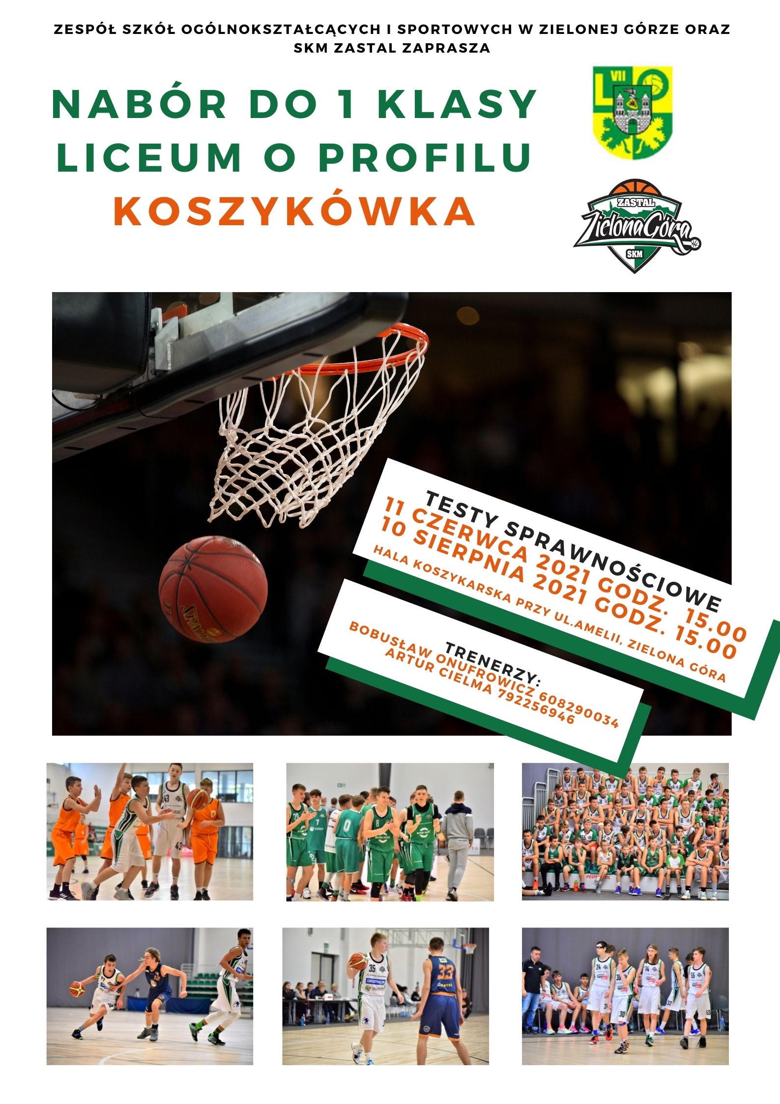 Rekrutacja Koszykówka