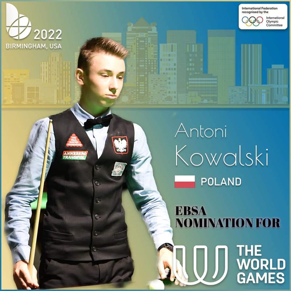 Antoni Kowalski będzie reprezentował Polskę na The World Games!