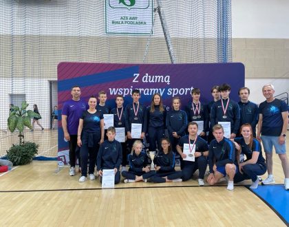 Kolejne sukcesy naszych Trampolinistów na Mistrzostwach Polski Seniorów w Białej Podlaskiej