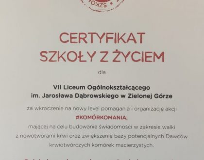 Szkoła z życiem