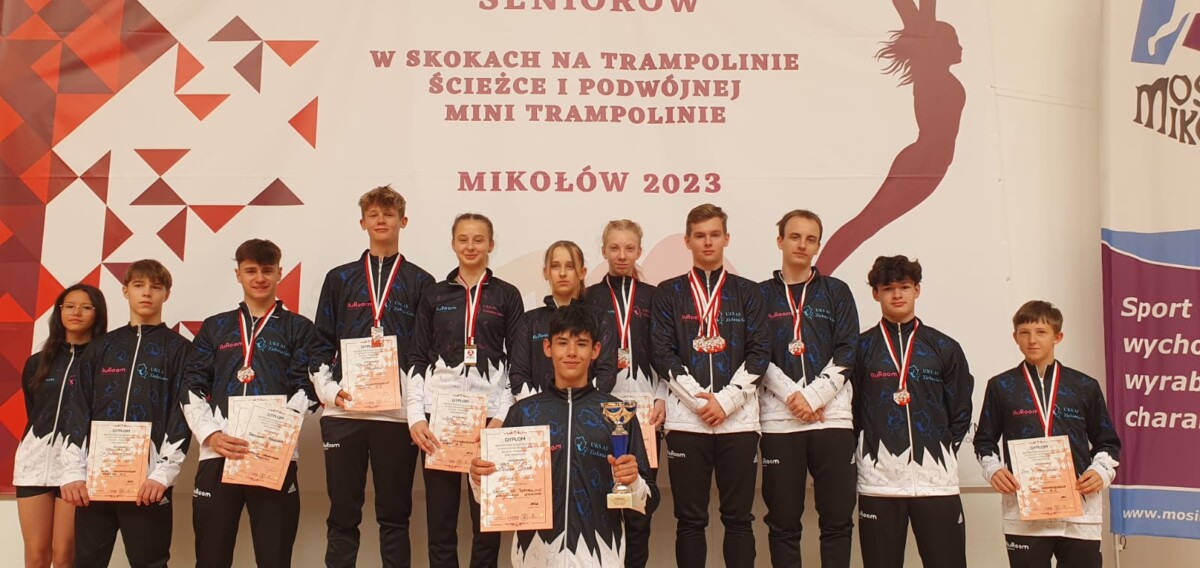 Mistrzostwa Polski Seniorów w Skokach na Trampolinie - Mikołów 16 - 18.06.2023