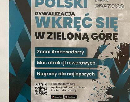 Czas start! Znów kręcimy kółka dla Zielonej Góry!